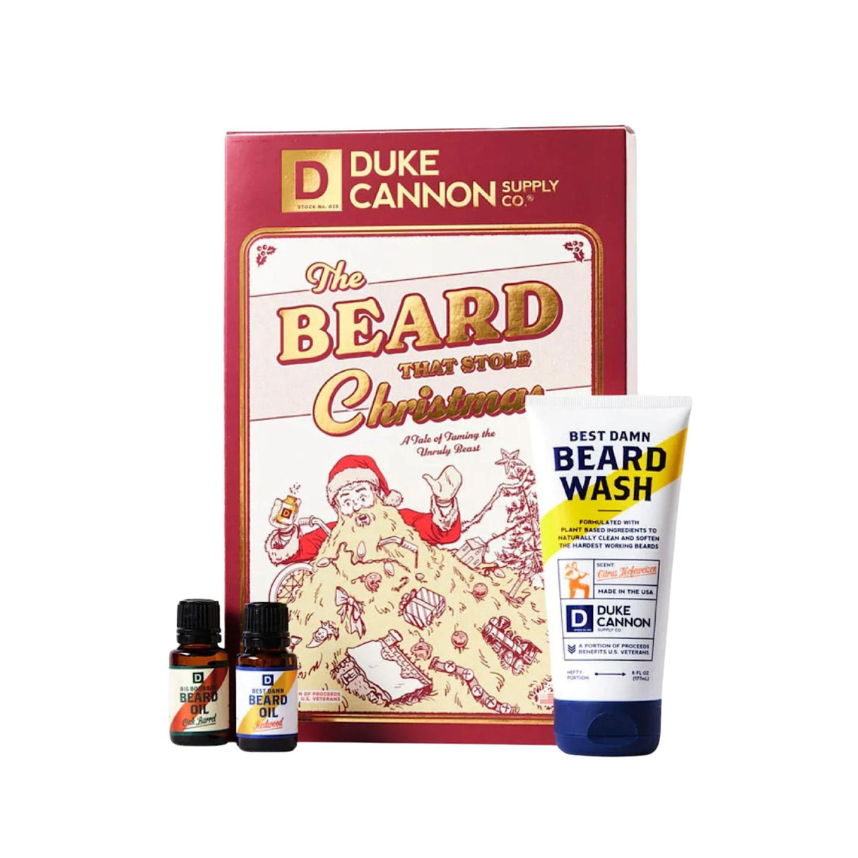 Duke Cannon Supply Co. The Beard that Stole Christmas Beard Gift Set