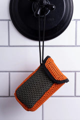 Duke Cannon Tactical Soap Pouch Holder & Scrubber + Lump of Coal Soap Bar (2 Piece Set).