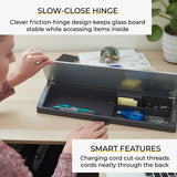 Ecr4kids Messagestor Keyboard Write And Store, Desk Organizer - White