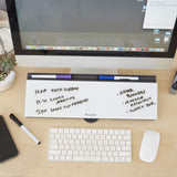 Ecr4kids Messagestor Keyboard Write And Store, Desk Organizer - White