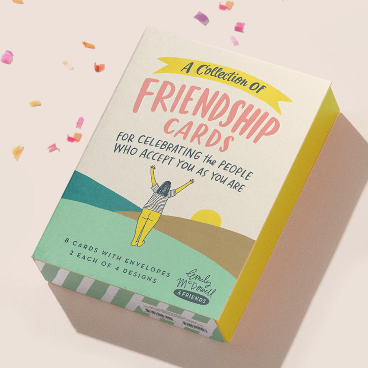 Em & Friends Friendship and Encouragement Cards 8 pack
