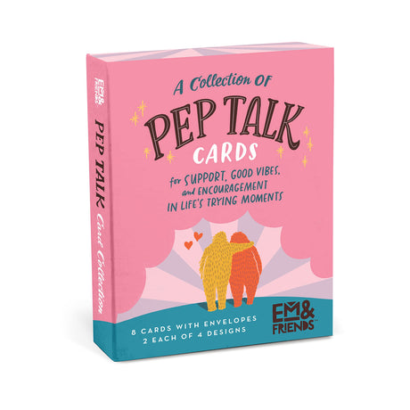 Em & Friends Pep Talk Greeting Cards