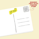 Em & Friends Pep Talk Postcard Book - 20 Postcards