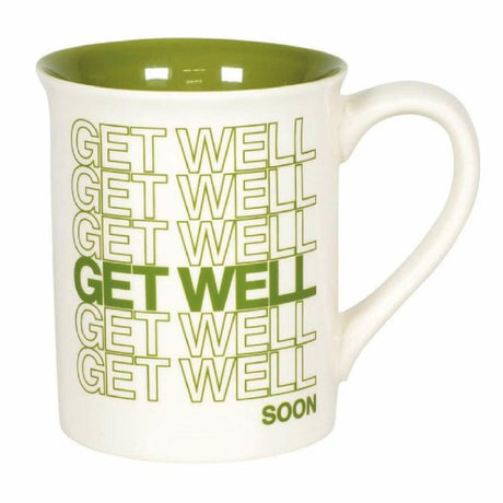 Enesco Our Name is Mud Get Well Soon Coffee Mug.