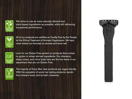 Every Man Jack Manual Razor - Black