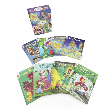 Fairy Tales Stories: Vintage Storybook Time Well Spent Boxed Slipcase.