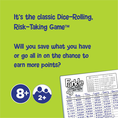 Farkle Score Sheets