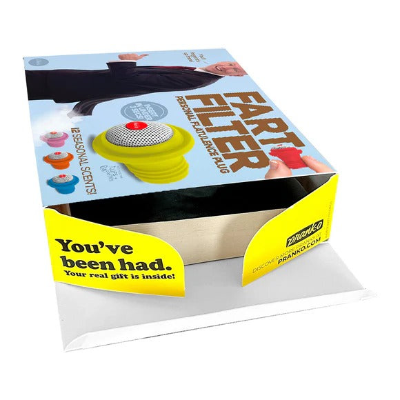 Prank-O Gag Gift box - Fart Filter (small size) 