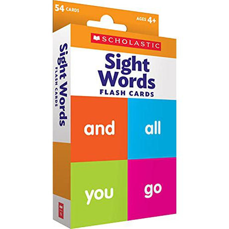 Flash Cards: Sight Words.