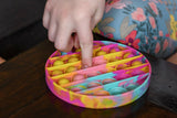 FoxMind Games Go Pop! Roundo Tie Dye Special Edition.