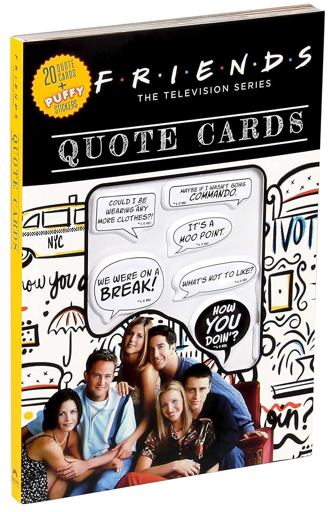 Friends Quote Cards Editors of Thunder Bay Press
