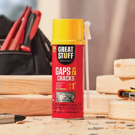 GREAT STUFF Gaps and Cracks 12-oz Spray Foam Insulation.