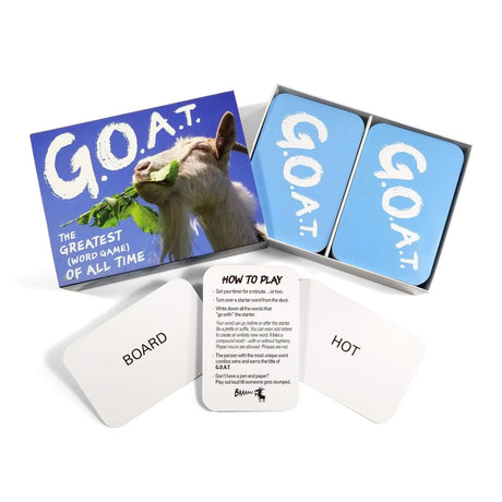 G.O.A.T. The Greatest Word Game of All Time