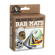 Gentlemans Club Drinking Game Bar Coasters.