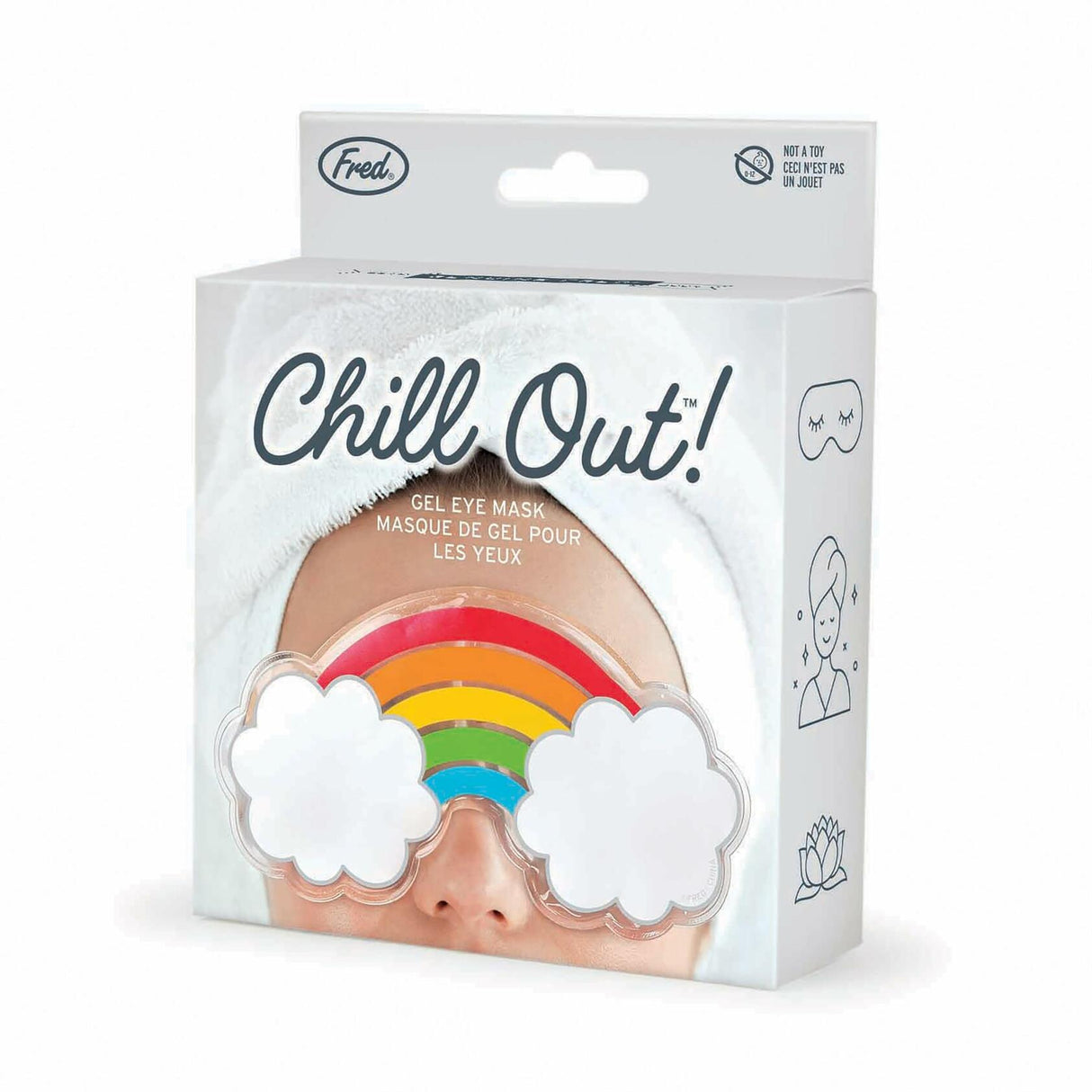 Genuine Fred Chill Out Eye Mask - Rainbow