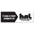 Genuine Fred Stranger Things Bumper Magnet "Test Subject Hawkins National Laboratory" Genuine Fred