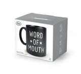 Genuine Fred WORD OF MOUTH - LETTERBOARD MUG.