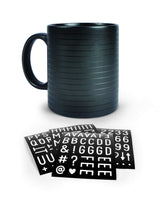 Genuine Fred WORD OF MOUTH - LETTERBOARD MUG.