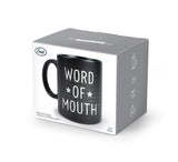 Genuine Fred WORD OF MOUTH - LETTERBOARD MUG Genuine Fred