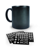 Genuine Fred WORD OF MOUTH - LETTERBOARD MUG Genuine Fred