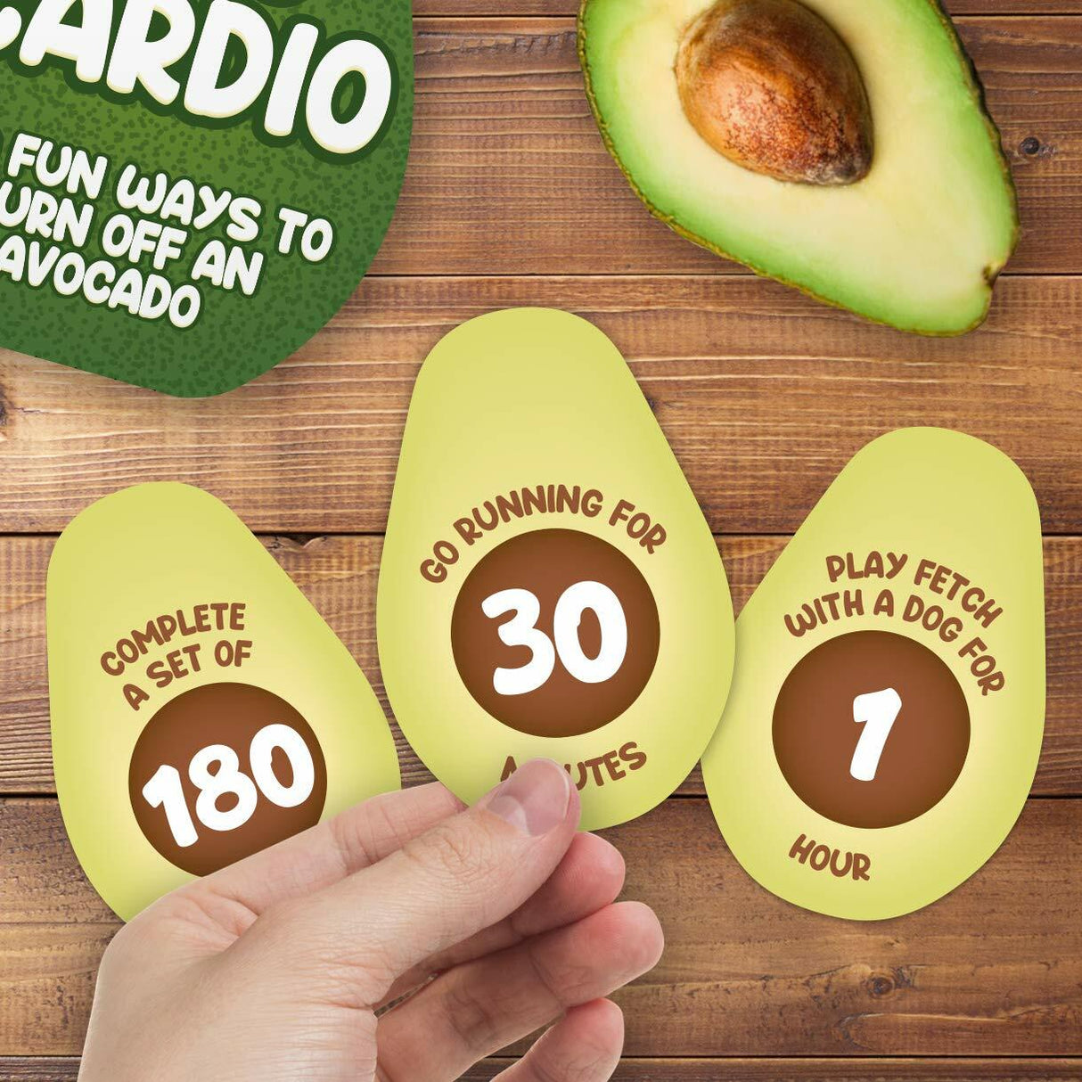 Gift Republic AVO-Cardio - 100 Fun Ways to Burn Off an Avocado