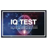 Gift Republic IQ Test Trivia Cards.