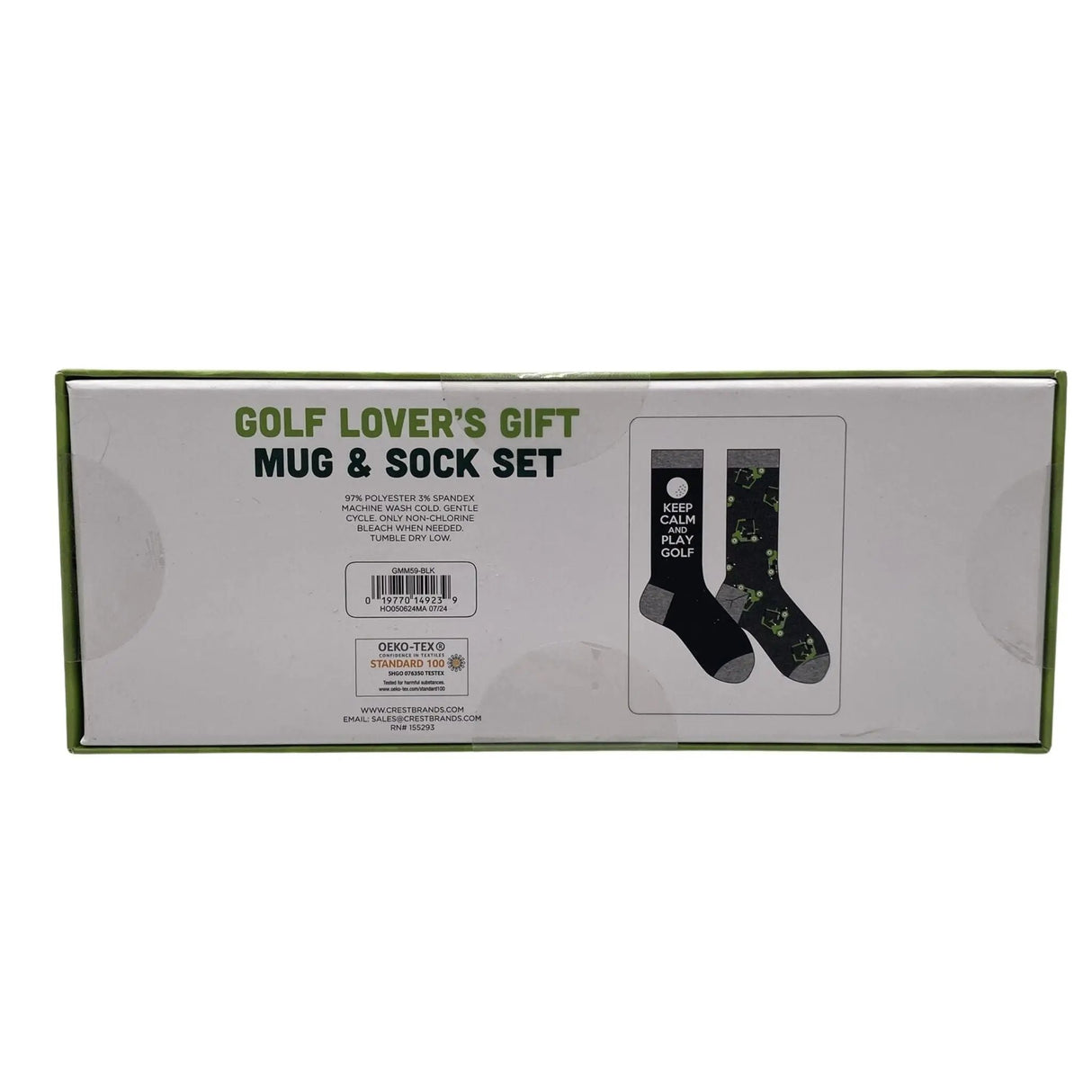 Golf Lover’s Gift Mug & Sock Set 