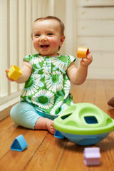 Green Toys Shape Sorter For 6 Months +, Green/Blue