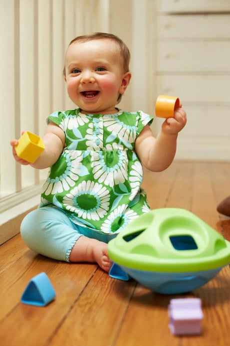 Green Toys Shape Sorter For 6 Months +, Green/Blue