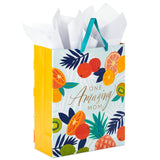 Hallmark 15" Extra Large Gift Bag for Moms with Tissue Paper.