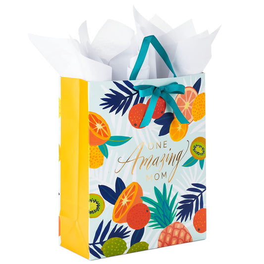 Hallmark 15" Extra Large Gift Bag for Moms with Tissue Paper - Meme Gifts 