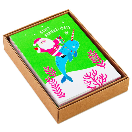 Hallmark Boxed Christmas Cards (6 Designs, 24 Cards with Envelopes)