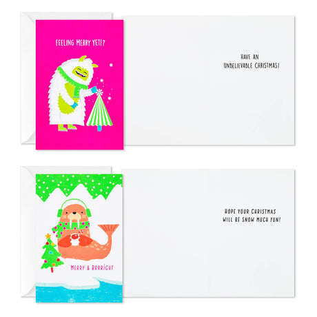 Hallmark Boxed Christmas Cards (6 Designs, 24 Cards with Envelopes)