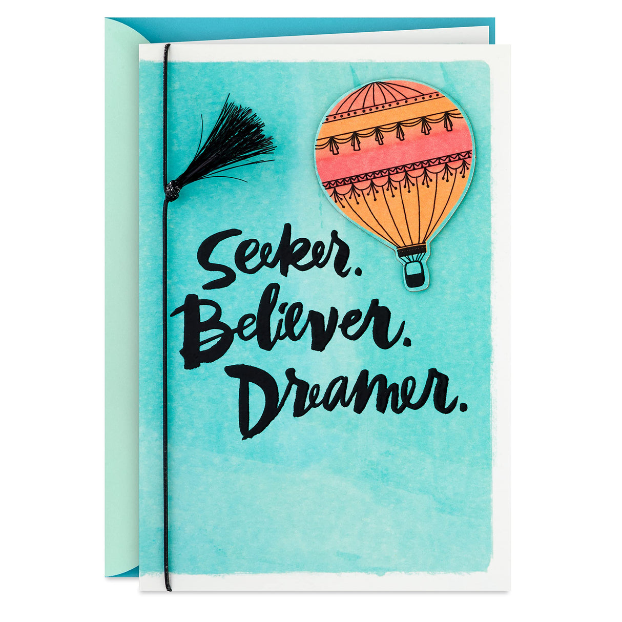 Hallmark College Graduation Card (Hot Air Balloon).
