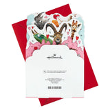 Hallmark Horny Animals Funny Pop Up Valentines Day Card Hallmark