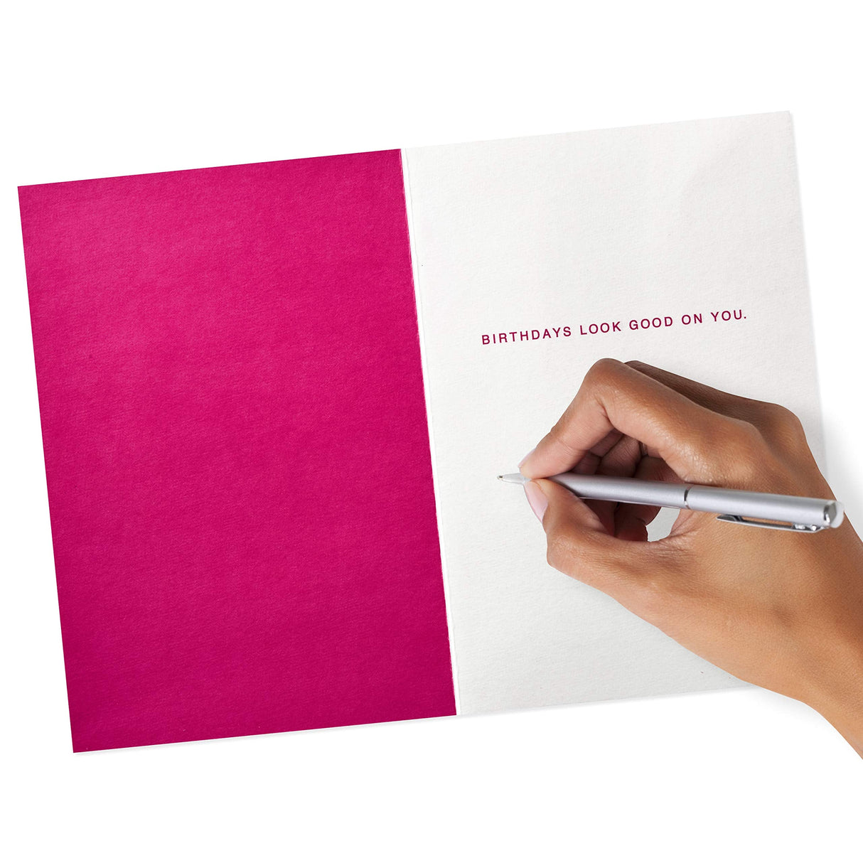Hallmark Signature Birthday Card For Women (Damn, Girl Letter Board).