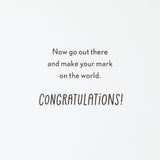 Hallmark "Way to Go" Pack of 10 Graduation Cards with Envelopes.