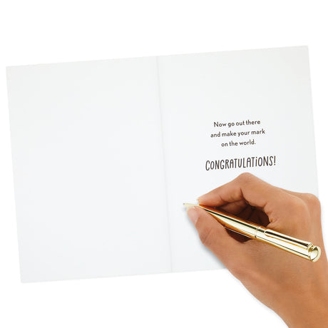 Hallmark "Way to Go" Pack of 10 Graduation Cards with Envelopes