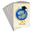 Hallmark "Way to Go" Pack of 10 Graduation Cards with Envelopes.
