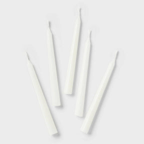 Hanukkah Menorah Tapered 4" Candles - 45ct