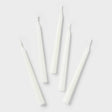 Hanukkah Menorah Tapered 4" Candles - 45ct Spritz