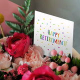 Happy Retirement Greeting Cards 12-pack 3dRose