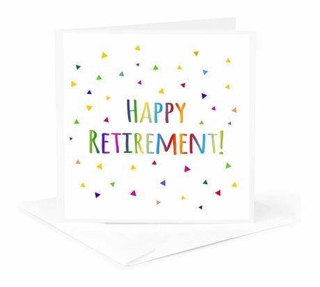 Happy Retirement Greeting Cards 12-pack