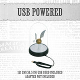 Harry Potter Levitating Golden Snitch Light Harry Potter