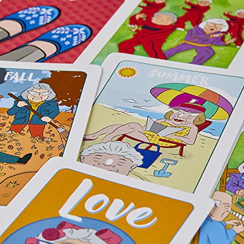 Hasbro Gaming Not Your Ma's Jong, A Fast-Paced Card Game
