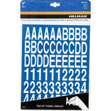 Hillman 1-Inch Die-Cut Letters/Numbers Kit