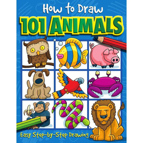 How To Draw 101 Animals By Barry Green, Dan Green