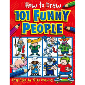 How To Draw 101 Funny People (How To Draw) By Barry Green, Dan Green