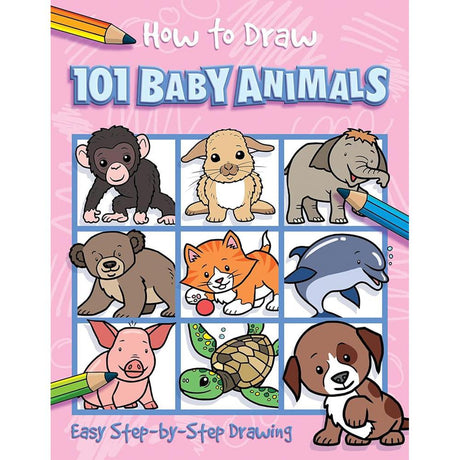 How to Draw 101 Baby Animals.