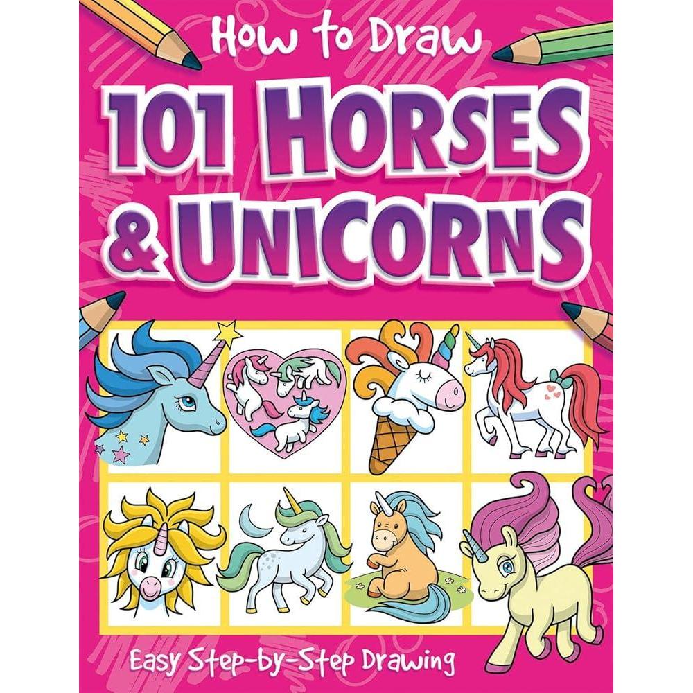 How to Draw 101 Horses and Unicorns